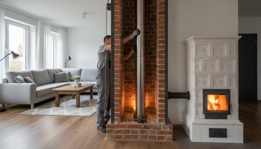 Vložkování komínů: Cena za metr a kompletní průvodce pro rok 2026