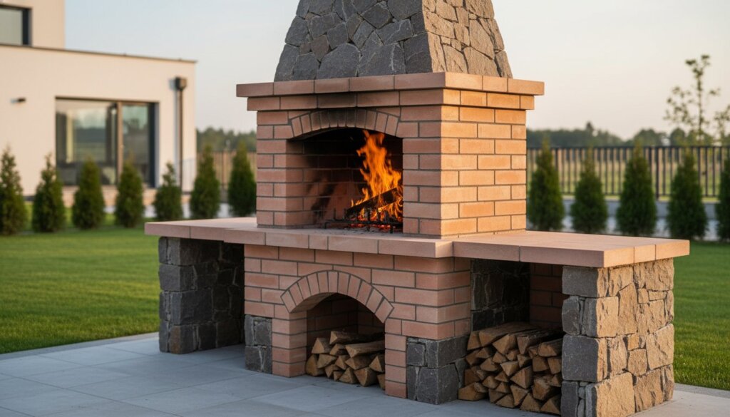 Stavba zahradního krbu s udírnou: Průvodce od profesionálního kamnáře (2026)